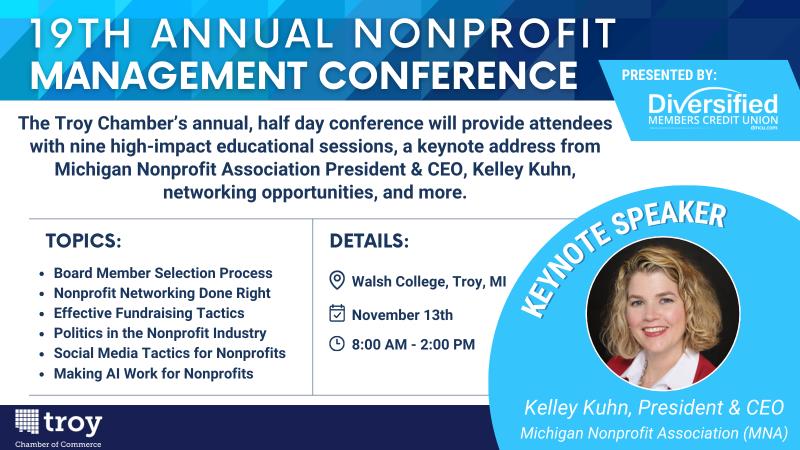 X 2024 19th Nonprofit Management Conference - SOLD OUT!