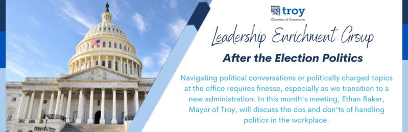 X 2025 Leadership Enrichment: After the Election Politics