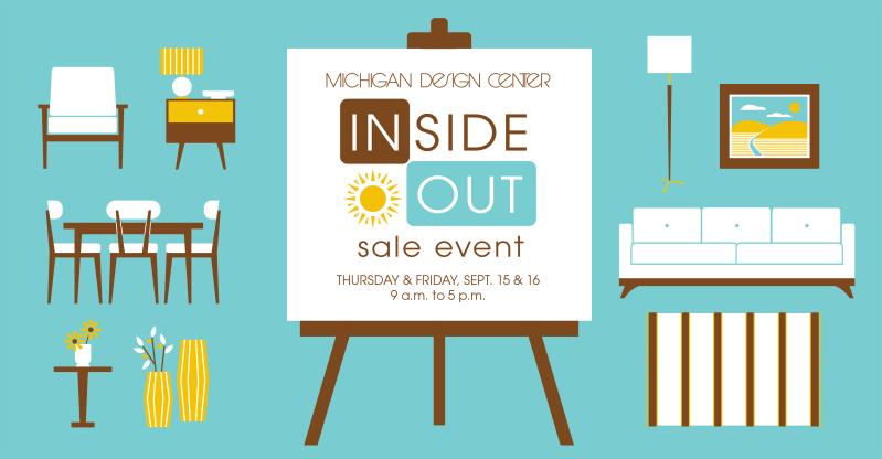 Michigan Design Center's "Inside | Out" Sale Event