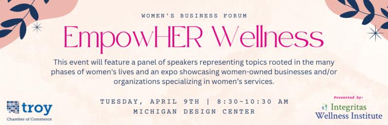 X 2024 Women's Business Forum: EmpowHER Wellness