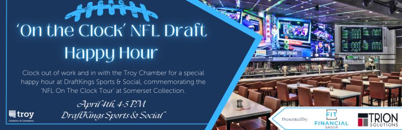 X 2024 On the Clock: NFL Draft Happy Hour