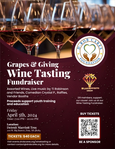 Grapes & Giving: Wine Tasting Fundraiser