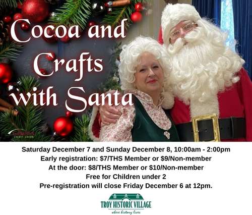 Cocoa and Crafts with Santa