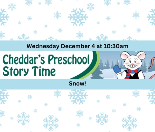 Cheddar's Preschool Story Time